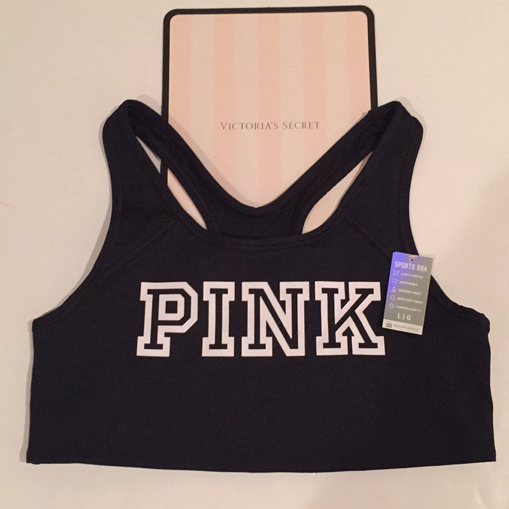 VS PINK ULTIMATE GYM RACERBACK SPORTS BRA